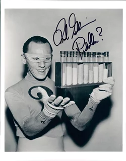Frank Gorshin autograph
