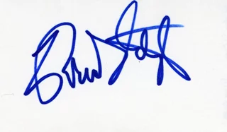 Brian Setzer autograph