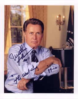 Martin Sheen autograph