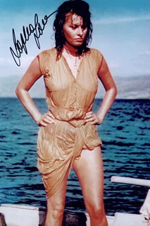 Sophia Loren autograph