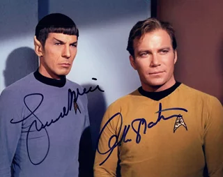 Star Trek autograph