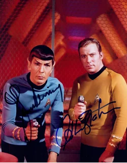 Star Trek autograph