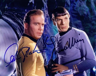 Star Trek autograph