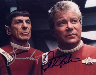Star Trek autograph