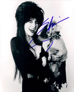Elvira autograph