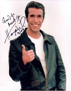 Henry Winkler autograph