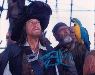 Geoffrey Rush autograph