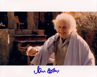 Ian Holm autograph