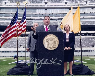 Chris Christie autograph