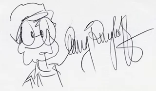 Gary Burghoff autograph