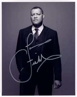 Laurence Fishburne autograph