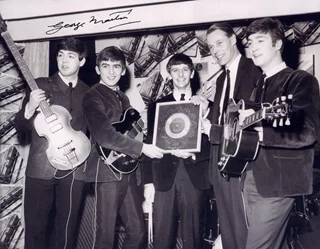 George Martin autograph