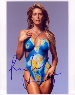 Rachel Hunter autograph