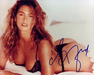 Cindy Crawford autograph