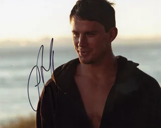Channing Tatum autograph