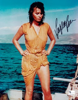 Sophia Loren autograph