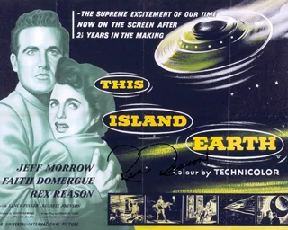 Rex Reason autograph