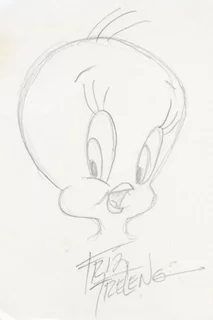 Friz Freleng autograph