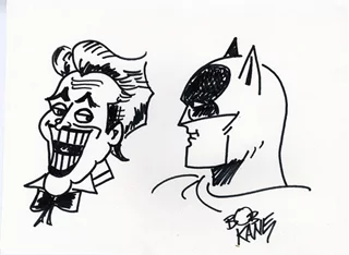 Bob Kane autograph