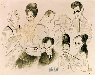 Hirschfeld autograph
