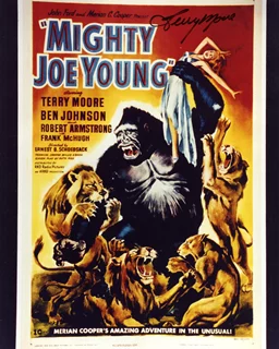 Terry Moore autograph