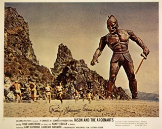 Ray Harryhausen autograph