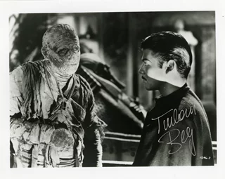 Turhan Bey autograph