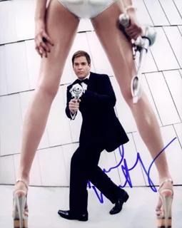 Michael Weatherly autograph