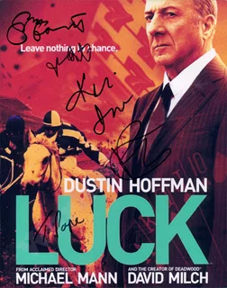 Luck autograph