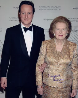 Margaret Thatcher autograph