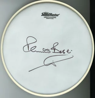 Pete Best autograph