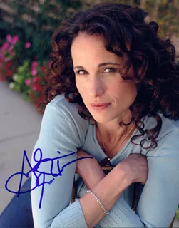 Andie MacDowell autograph