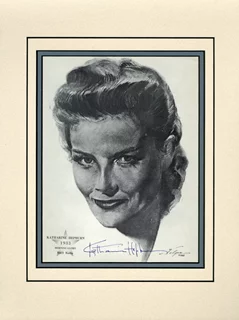 Katharine Hepburn autograph