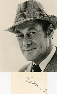 Rex Harrison autograph
