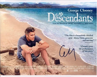 George Clooney autograph