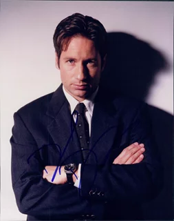 David Duchovny autograph