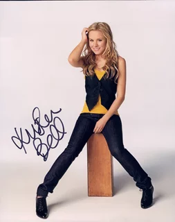 Kristen Bell autograph