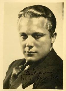 Gene Raymond autograph