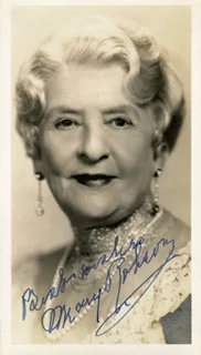 May Robson autograph
