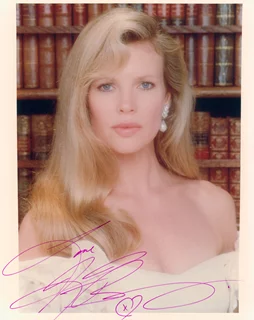 Kim Basinger autograph