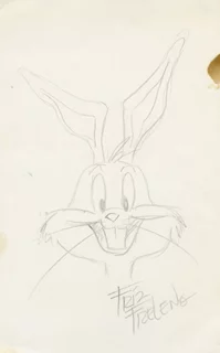 Friz Freleng autograph