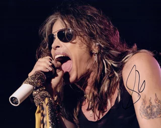 Steven Tyler autograph