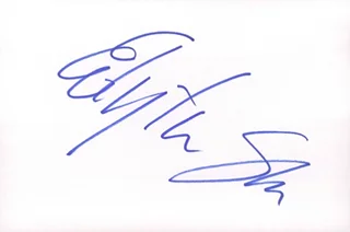 Edyta Sliwinska autograph