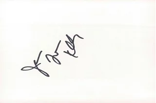 Jean Louisa Kelly autograph
