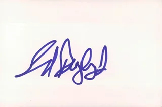 Ed Begley, Jr. autograph