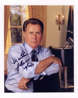Martin Sheen autograph