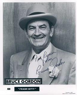 Bruce Gordon autograph