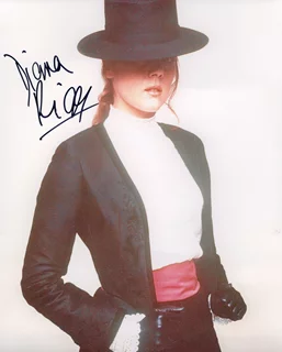 Diana Rigg autograph