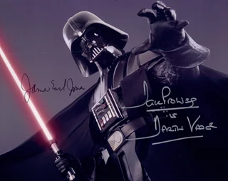 Darth Vader autograph