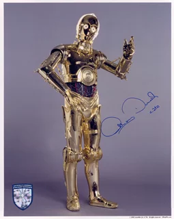 Anthony Daniels autograph
